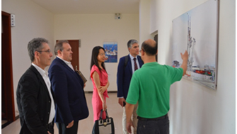 盈泰科技集團與西班牙新材料公司代表團隊蒞臨遂寧歐美產(chǎn)業(yè)園調研考察