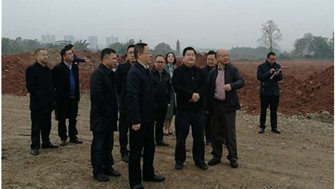遂寧市委常委、副市長(cháng)向此德 視察遂寧歐美產(chǎn)業(yè)園