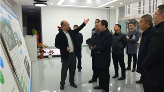 歐美產(chǎn)業(yè)園在元旦來(lái)臨之際迎來(lái)了履新伊始的 市委副書(shū)記、市長(cháng)鄧正權調研工...